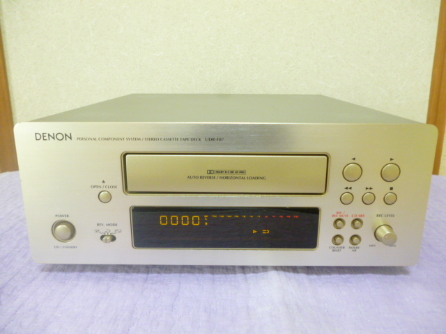 ☆DENON 高級カセットデッキ UDR-F07 動作品☆
