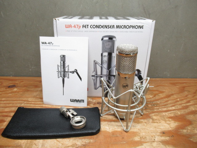 Warm Audio ウォームオーディオ WA-47jr コンデンサー マイク 管理