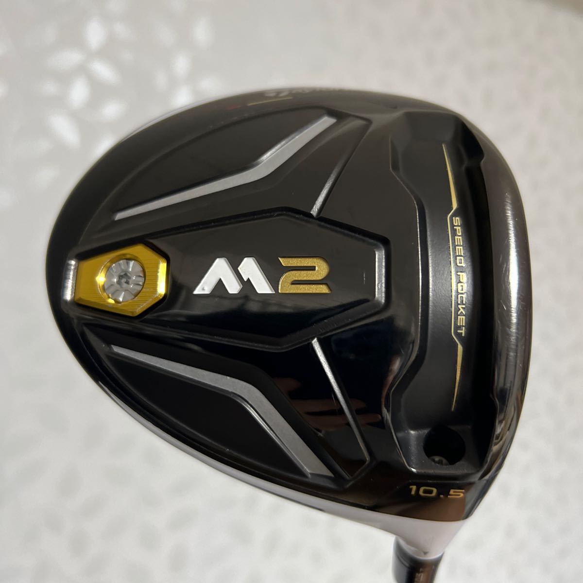 TaylorMade M2 テイラーメイド ドライバー 純正シャフトSとSR両方付き