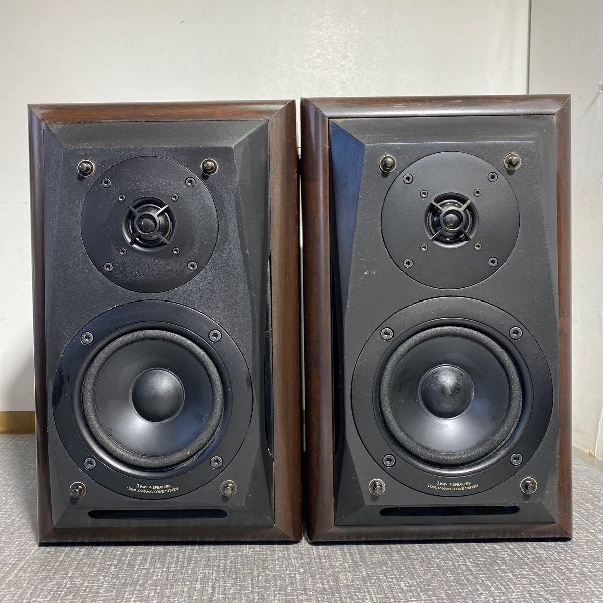 Technics SB-M300 スピーカーシステム ペア テクニクス 木目 Technics SB-M300 テクニクス スピーカーペア DDD方式3ウェイ