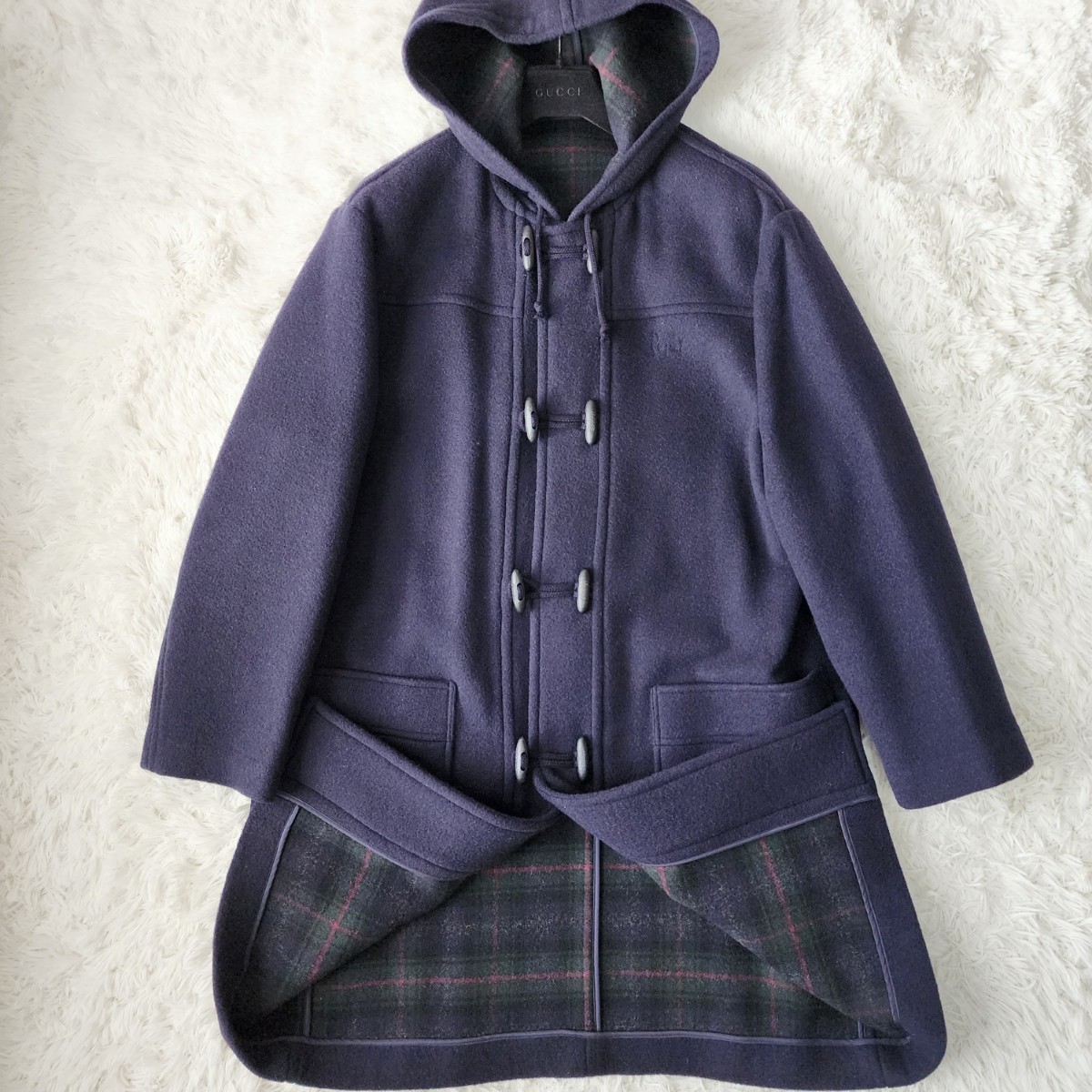 専用　美品　Papas　パパス　SYDNEY H SHAW　ダッフルコート　L 希少 美品 Lサイズ Papas【小粋なオシャレ】パパス フード付 ダッフル