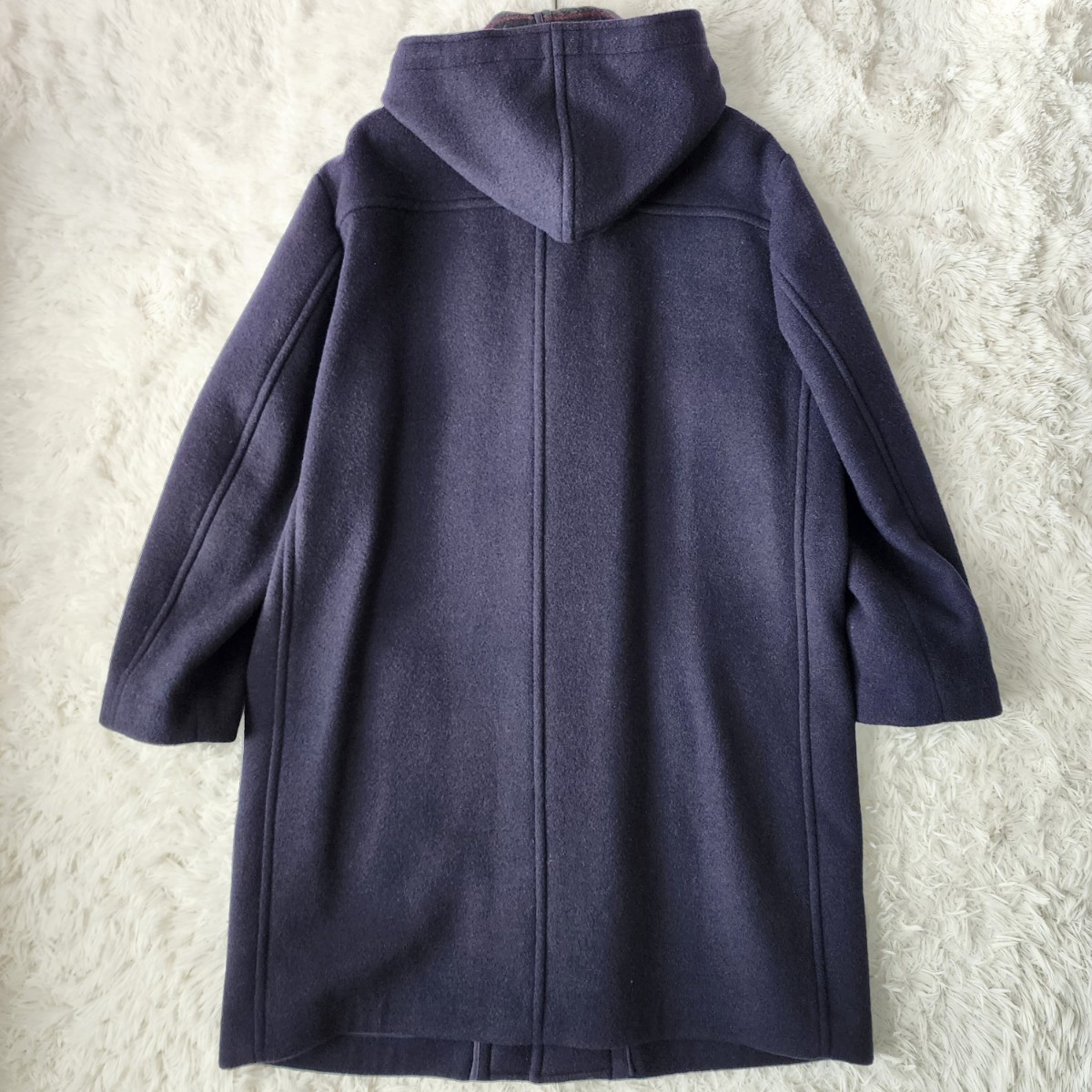 希少 美品 Lサイズ Papas【小粋なオシャレ】パパス フード付 ダッフル