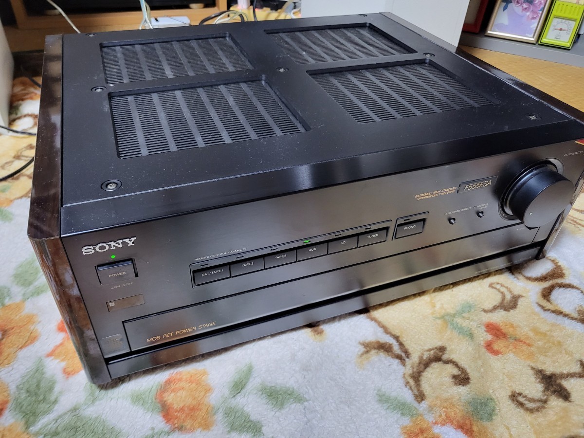 SONY プリメインアンプ/TA-F555ESA C 1955 SONY TA-F555ESA プリメイン
