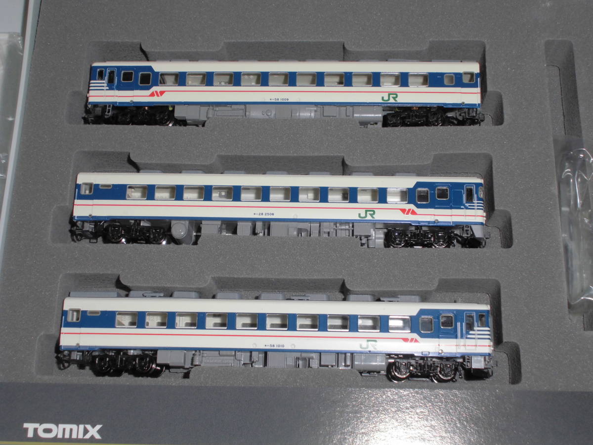 TOMIX TOMIX 92498 JRキハ58系急行ディーゼルカー べにばな・新潟色