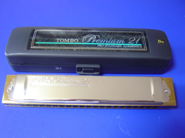 新品☆トンボ複音ハーモニカ・プレミアム/TOMBO Premium21/No3521/Dm
