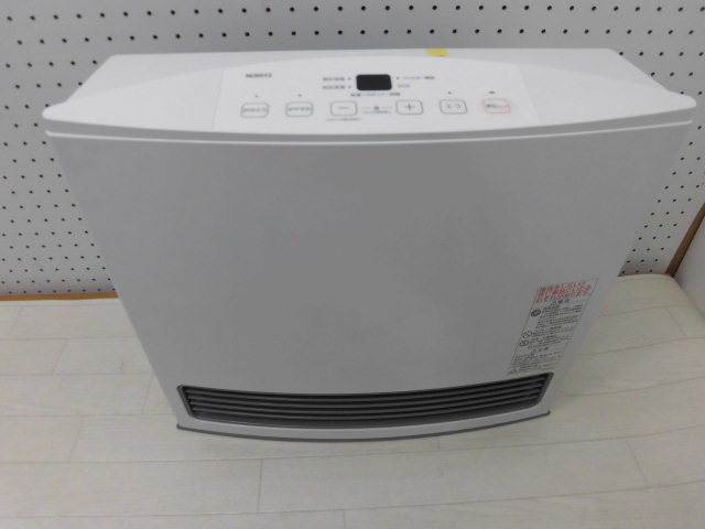 取っ手にひびあり☆ノーリツ ガスファンヒーター GFH -4005S-W5 LPガス