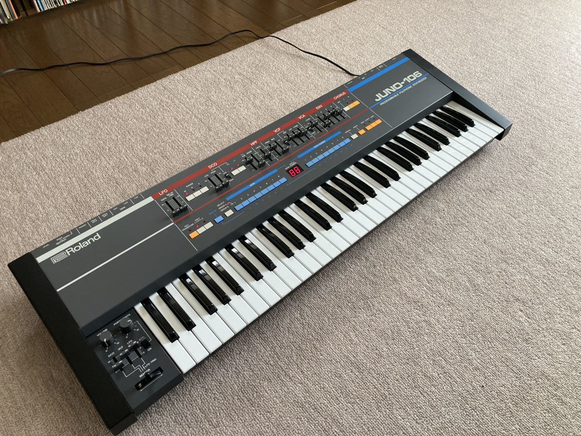 極美品】Roland JUNO 106 動作品 Roland JUNO-106 ローランド 音出し可