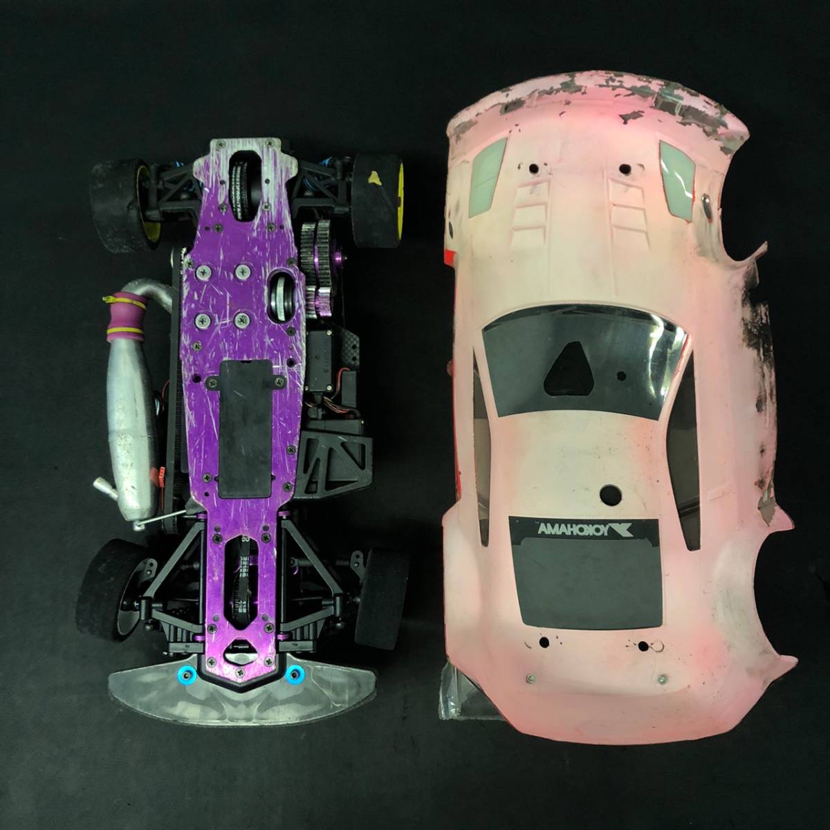 BJm147R 140 RCエンジン ラジコンカー TEAM ATLAS Hpi Racing R40 1/10 NITRO PRO ...