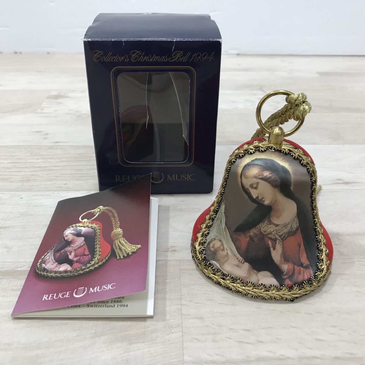 1994年リュージュ☆コレクターズオルゴールベル クリスマスベル