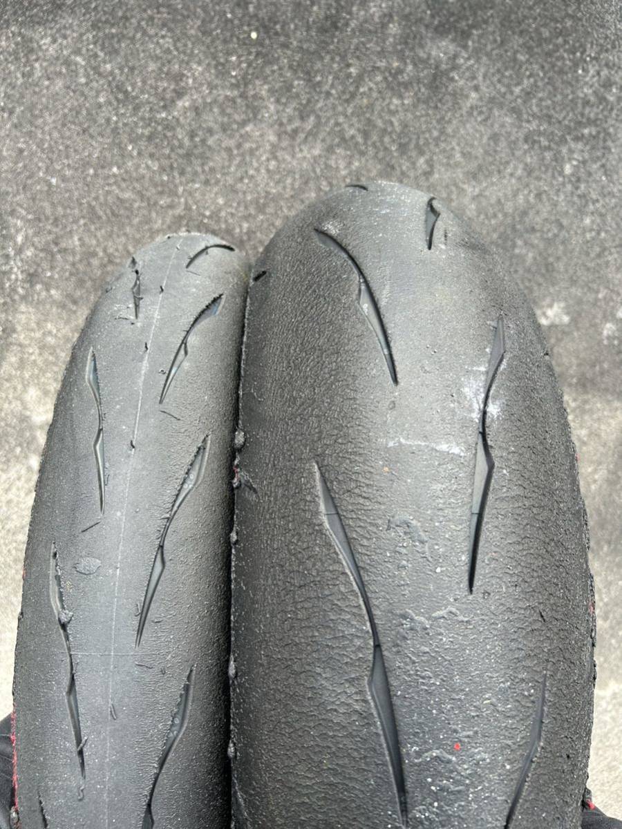 BATTLAX RACING R11（120/600R17，180/640R17）セット【ST600