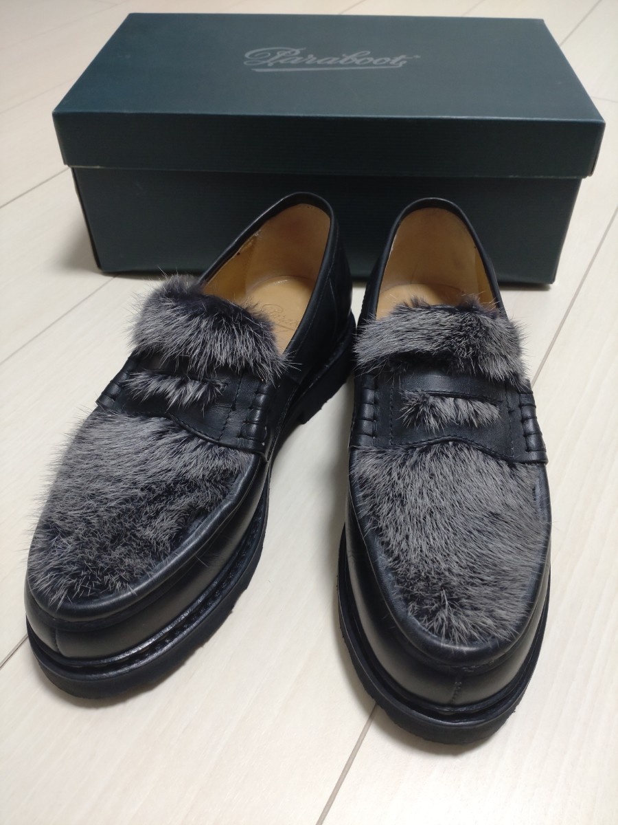 Paraboot REIMS VISON/パラブーツ/ランス/ミンクファー/サイズ7 Paraboot REIMS VISON/パラブーツ/ランス/ミンクファー/サイズ7