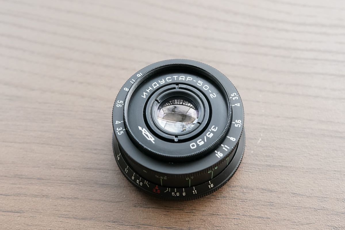 極美品 分解清掃済み 送料無料 Industar-50-2 50mm f3.5 M42 Tessar