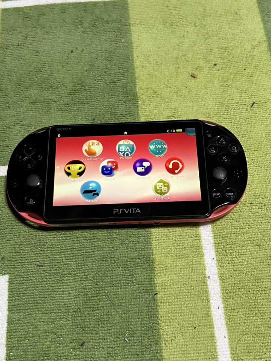 SONY ソニー PSVITA PCH-2000 液晶ガラスファイルがあり動作確認済み (FB1)