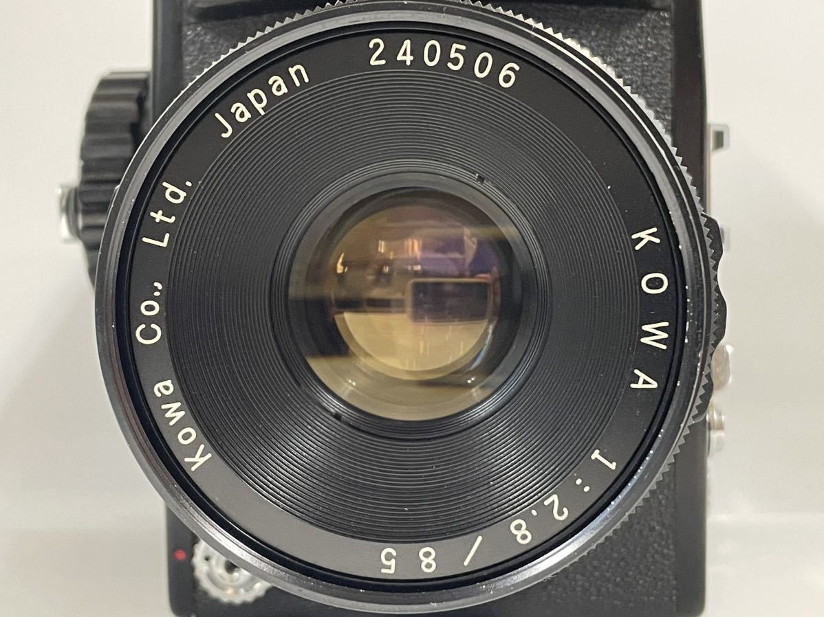 11N27】1円スタート KOWA SIX コーワ シックス レンズ 1:2.8 / 85 黒
