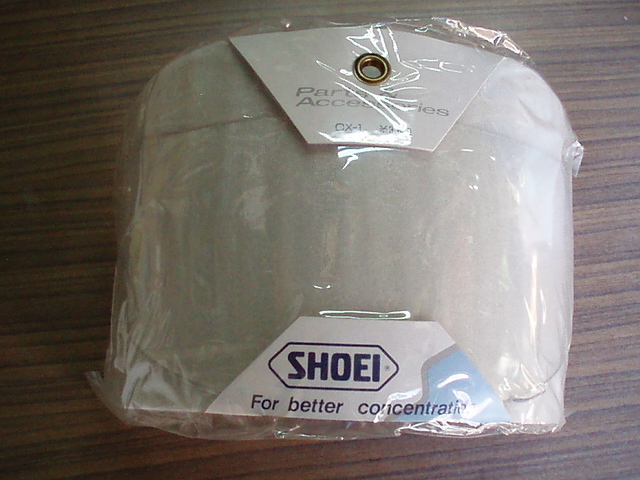ショウエイ CX-1 クリアシールド 未開封 当時物 SHOEI ショウエイ