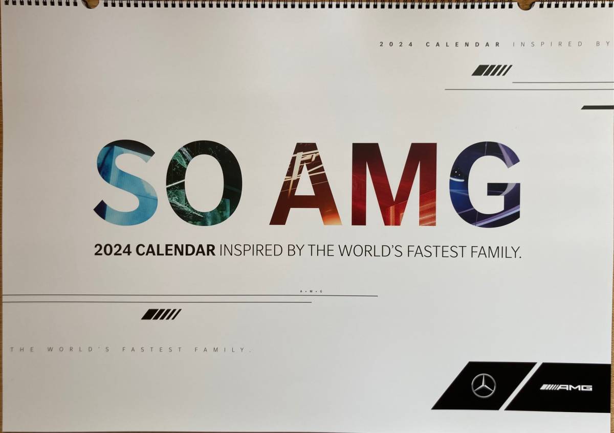 新品未開封メルセデスベンツ-AMG 2024年 カレンダー ドイツ製 - メルカリ