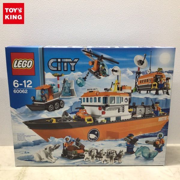 アルバト未開封他 1円〜 未開封 LEGO レゴ シティ 60062 アイスブレーカーシップ 0