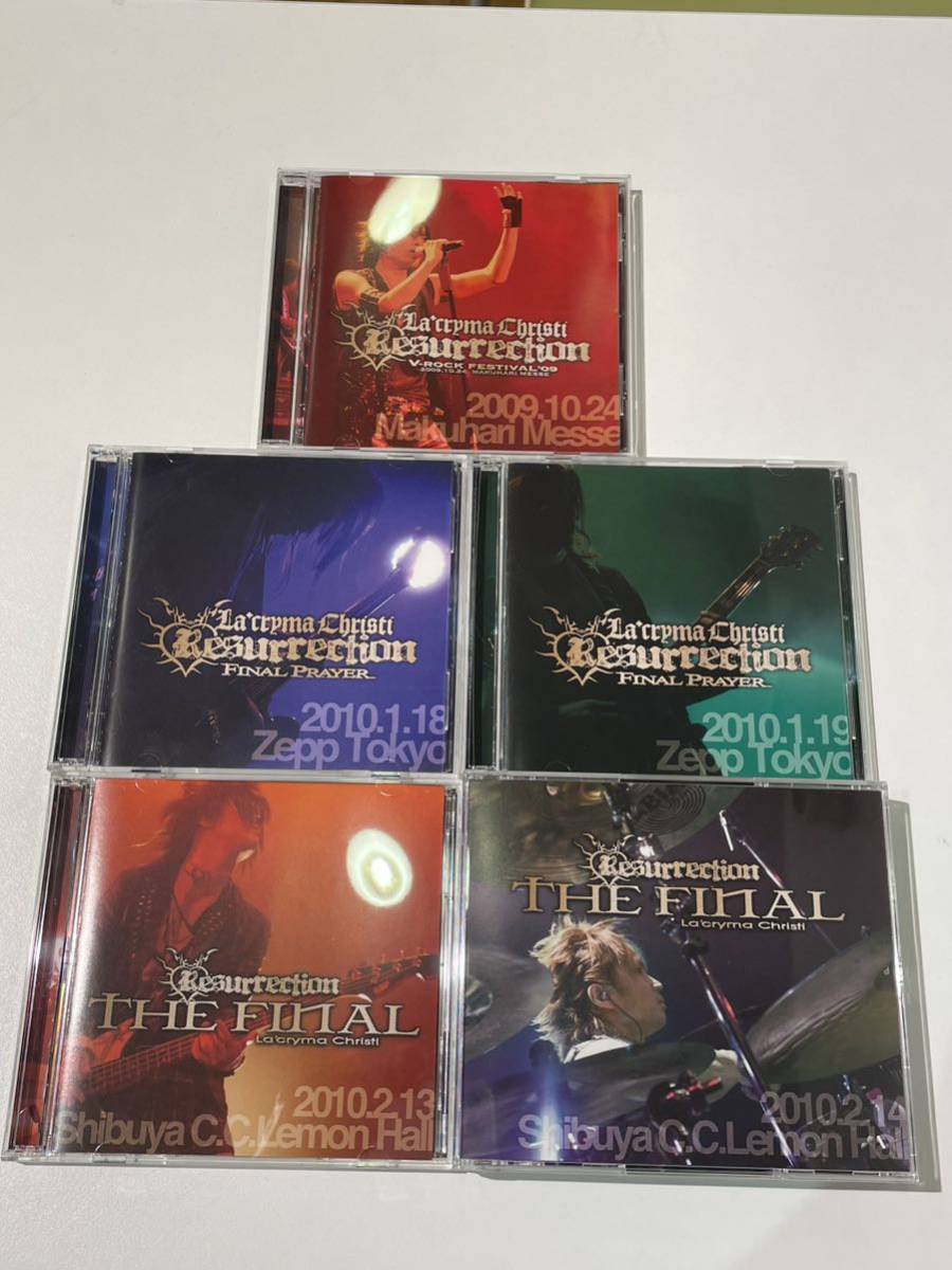 美品 ラクリマクリスティー Resurrection THE CD BOX Christi La'cryma
