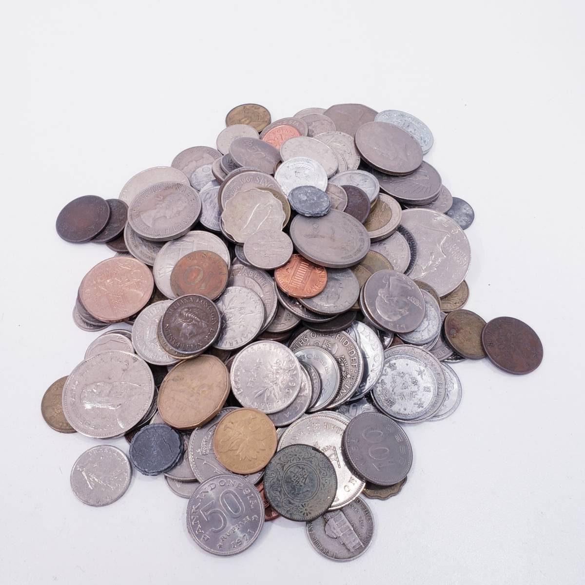 専用です^ ^ ☆【外国硬貨/外国紙幣/外国銭/大量おまとめ】ドル/カナダドル/中国銭