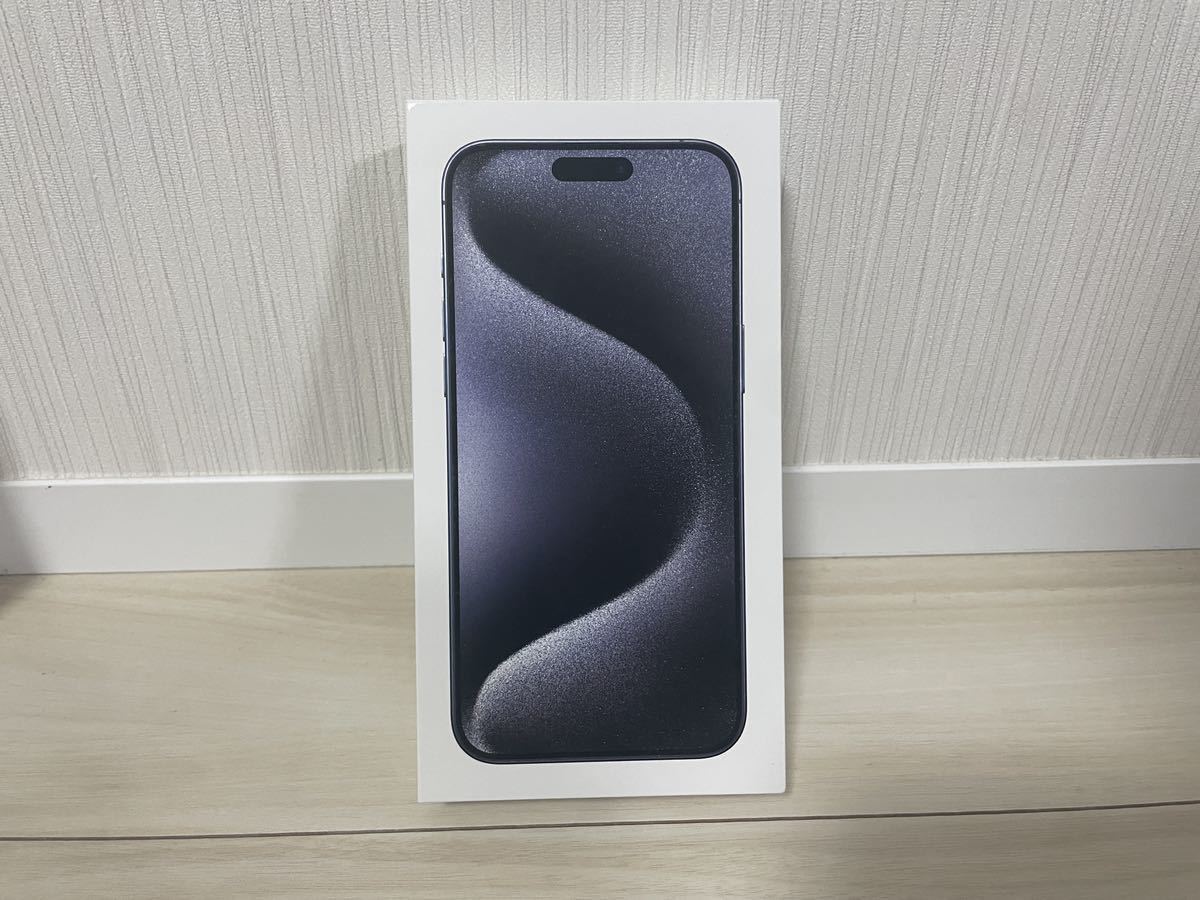 新品 iPhone15 promax 512GB SIMフリーブルーチタニウム