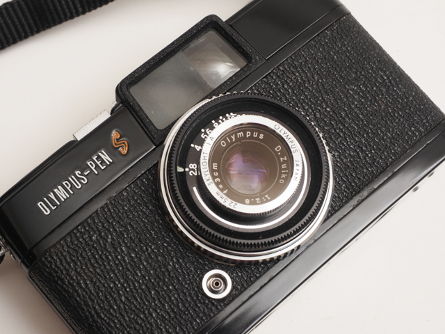 塗装、整備済み オリンパスペンS OLYMPUS PEN-S 整備済 Olympus PEN S