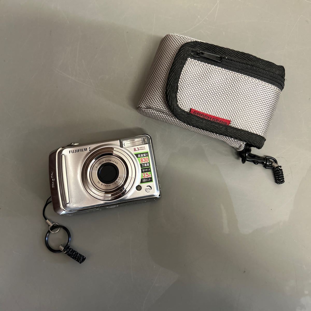 FUJIFILM 富士フィルム コンパクト デジタルカメラ FinePix A800 単三電池対応 ※通電OK 動作未確認 汚れや傷あり