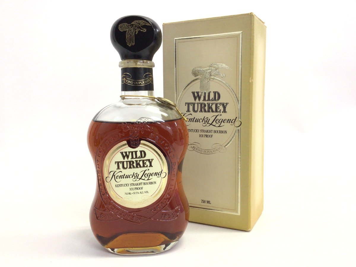 驚きの破格値，大得価 RW2 ワイルドターキー ケンタッキーレジェンド 750ml 重量番号:2(バーボン)｜売買されたオークション情報、yahooの商品情報をアーカイブ公開 - オークファン バーボン