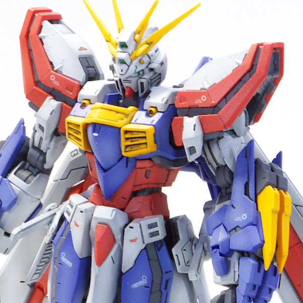 RG ゴッドガンダム改修塗装完成品