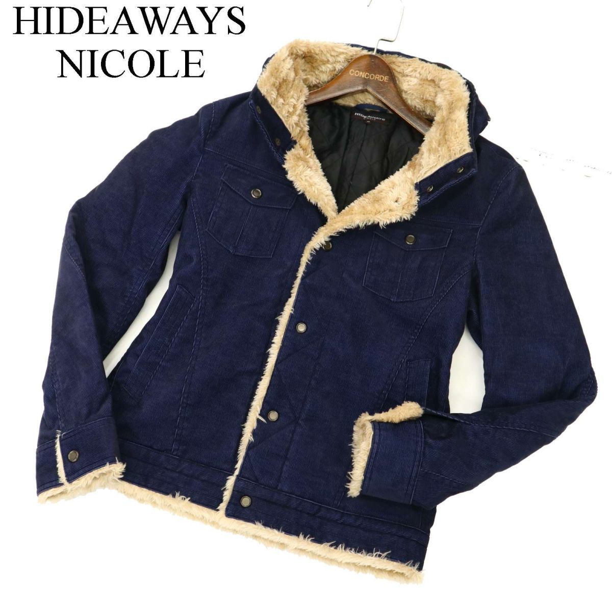 HIDEAWAYS NICOLE ハイダウェイ ニコル 秋冬 フード収納☆ ボア