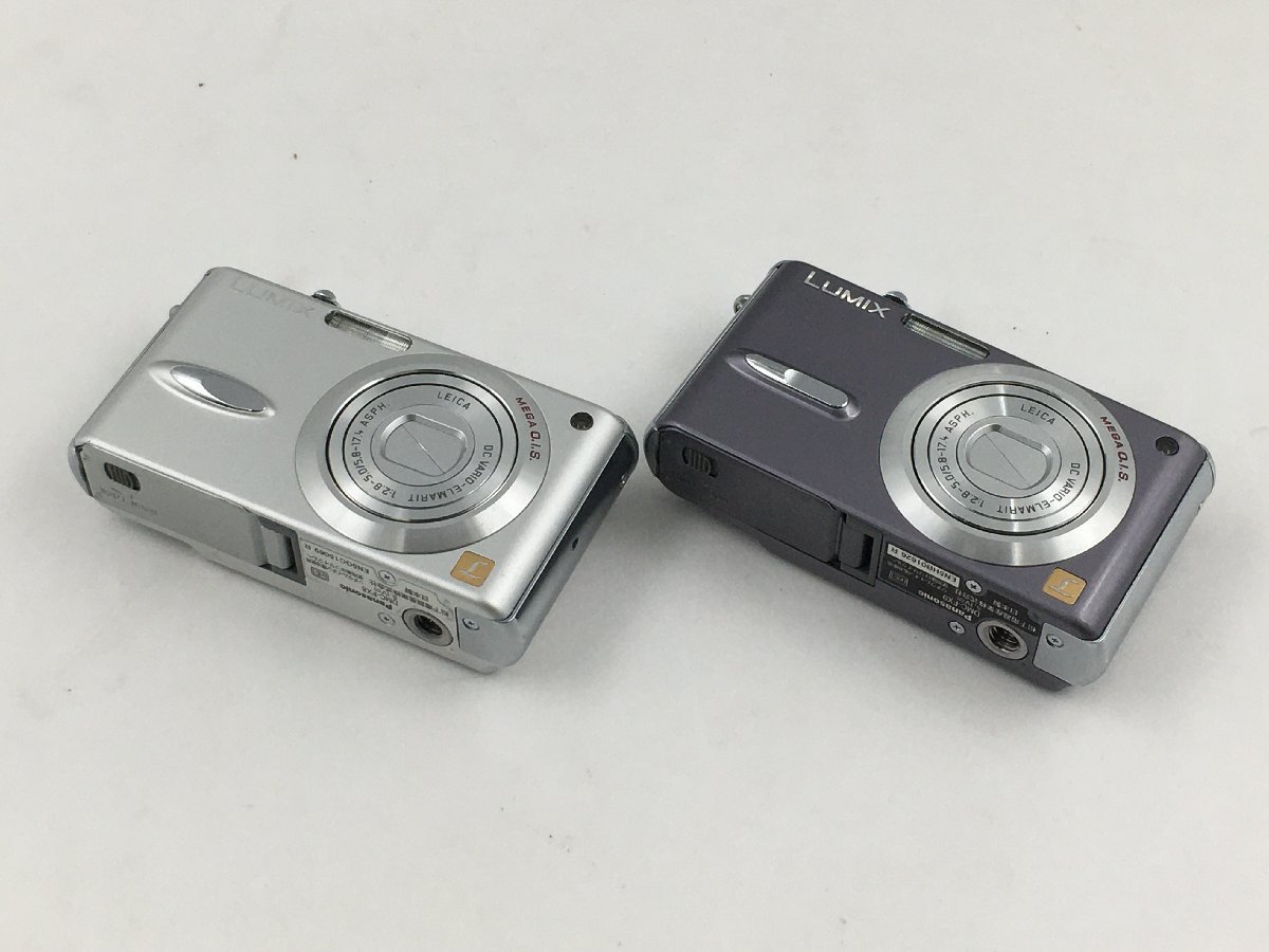 ♪△【Panasonic パナソニック】コンパクトデジタルカメラ 2点セット 