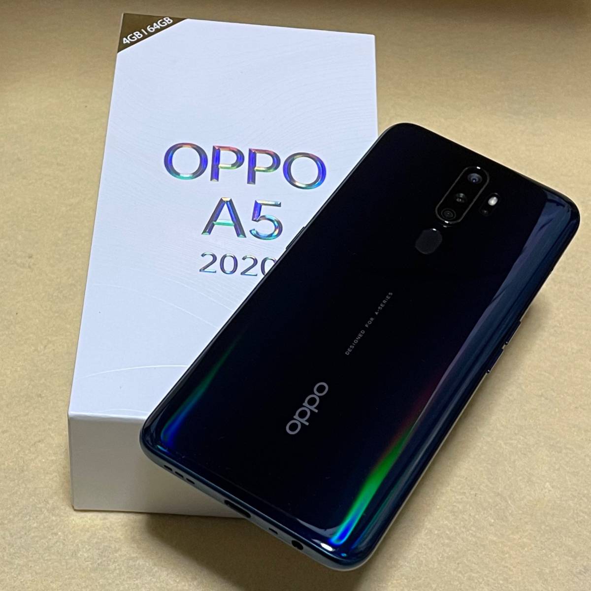 A5 0 OPPO グリーン 64GB CPH1943 品〕 SIMフリー グリーン安心保証 