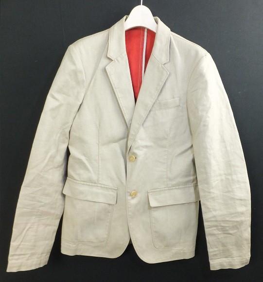 グッチ GUCCI ベージュ 2B ジャケット 44 R47459