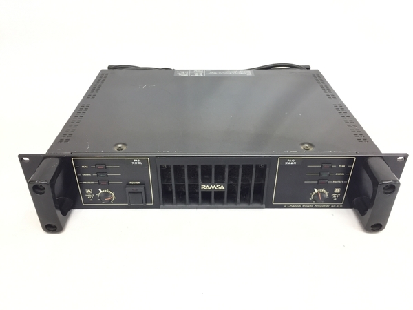 National RAMSA WP-9110 ナショナル 2チャンネルパワーアンプ 音響機器