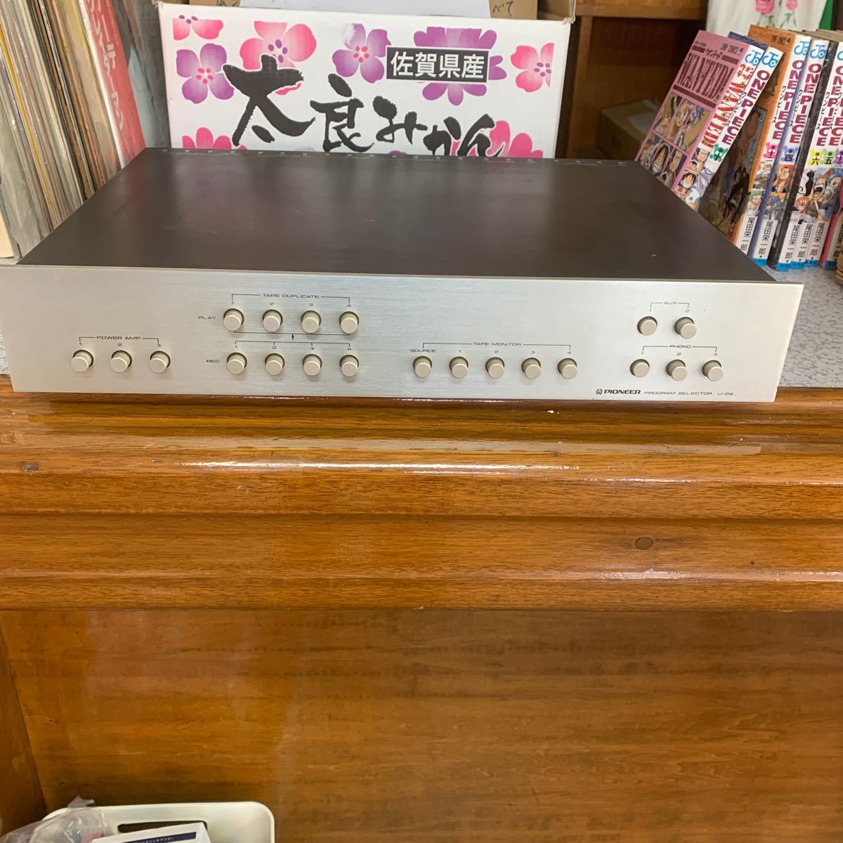 Pioneer プログラムセレクター U24 現状品 通電確認OK U-24 プログラム