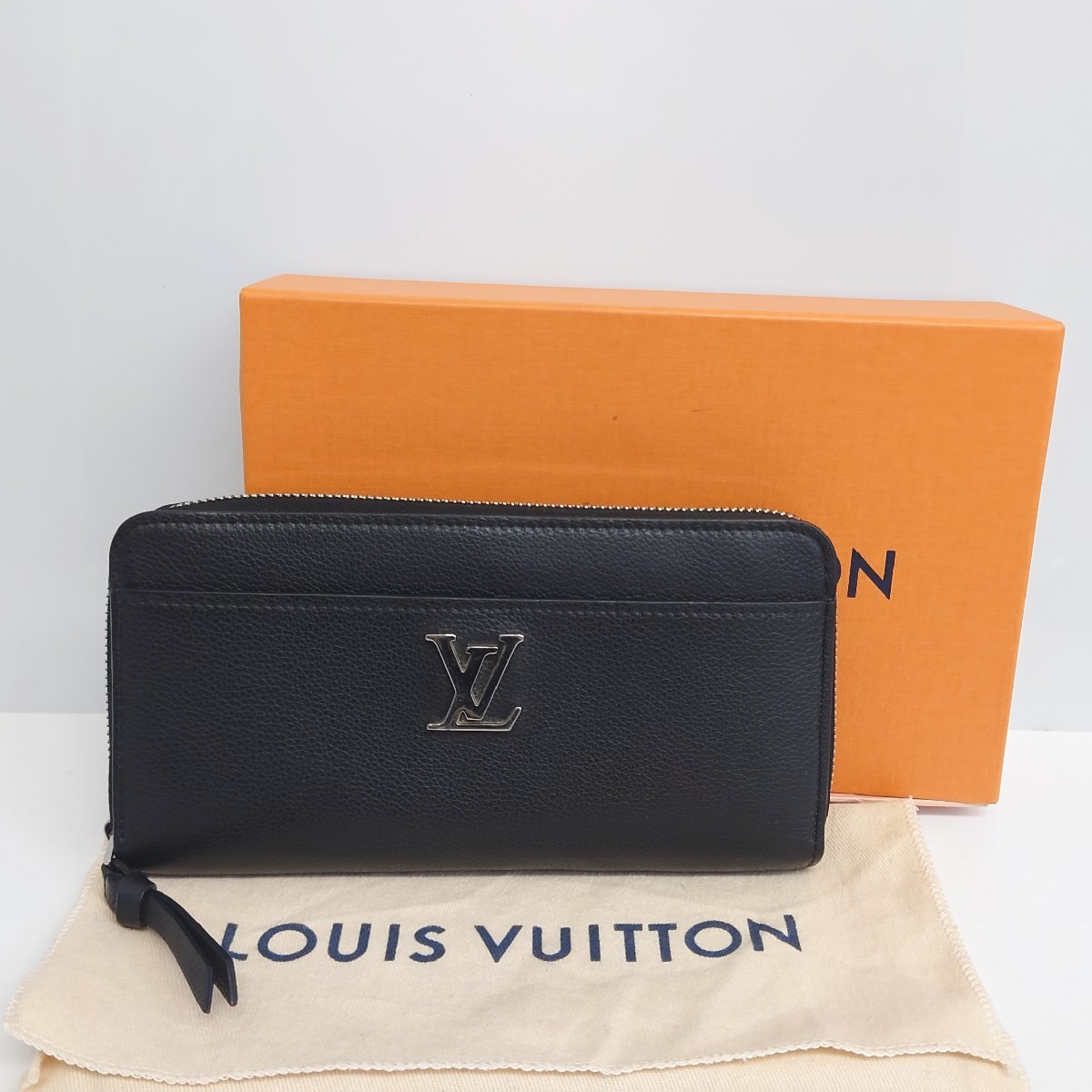 86】LOUIS VUITTON ルイ・ヴィトン ジッピー・ロックミー ノワール