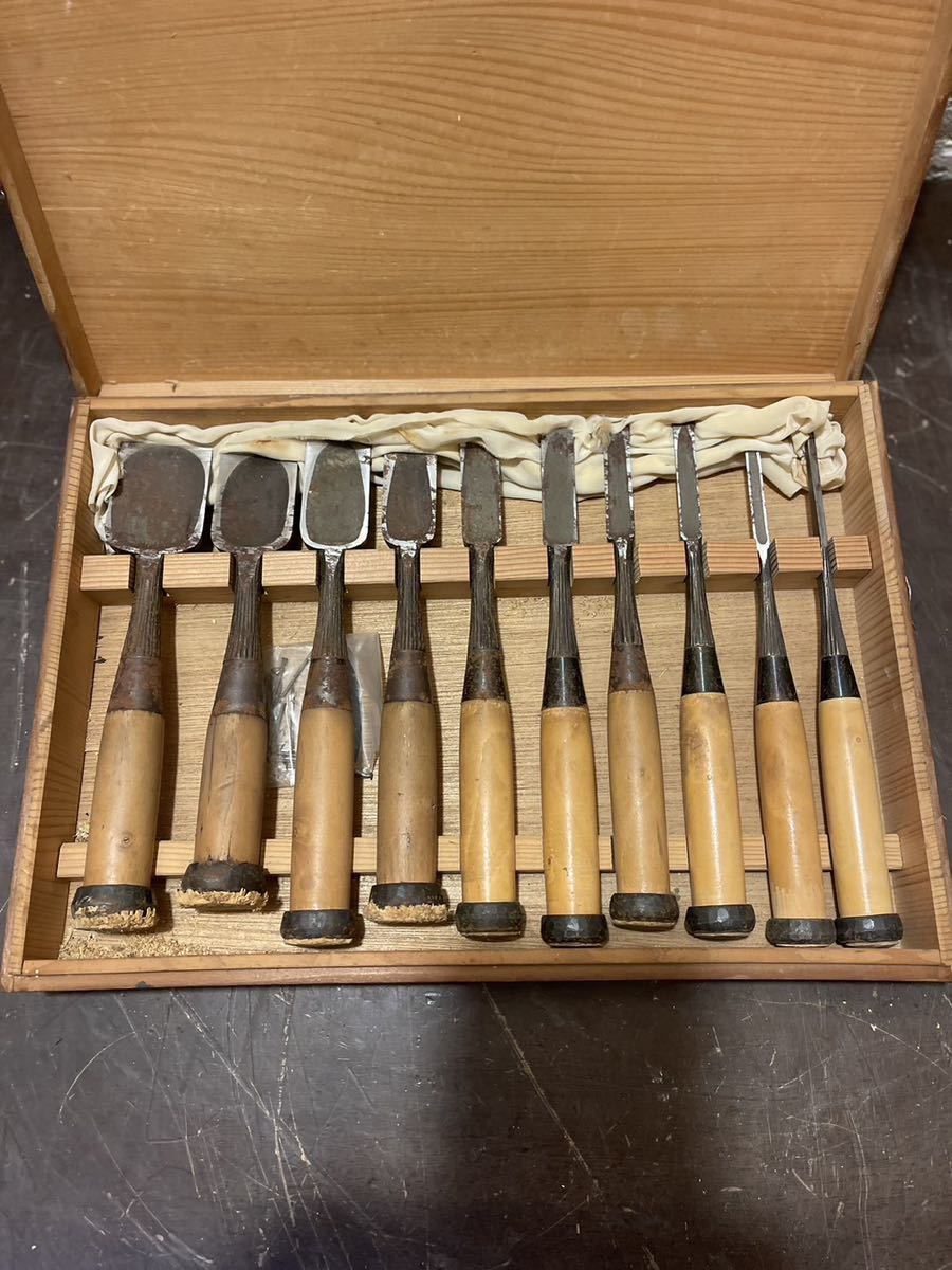 大工道具 【中古】 鑿　のみ　まとめセット