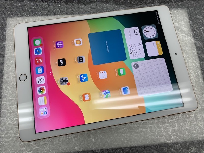 DY652 iPad 第7世代 Wi-Fiモデル A2197 ゴールド 128GB ジャンク ロックOFF