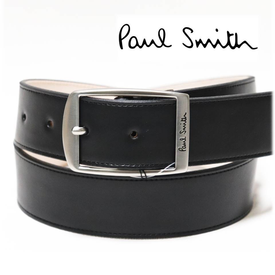 Paul Smith ポールスミス》新品 現行モデル スクエアバックル レザー
