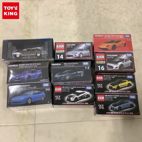 1円〜 訳あり トミカ トヨタ 86GRMN ニッサンGT-Rニスモ Special Edition ゴールドカラー仕様 セドリック 2800SGL 他