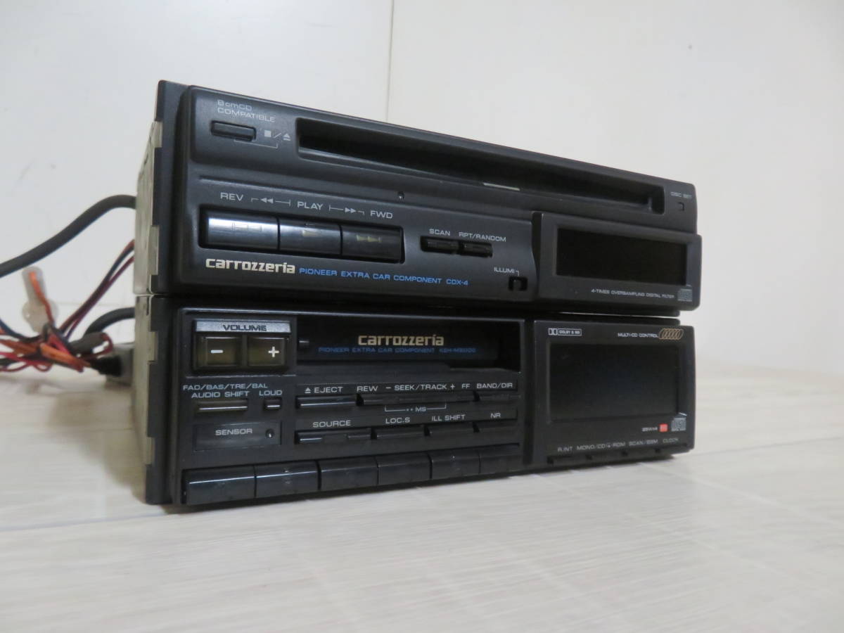 carrozzeria KEH-5100 カセットデッキ Carrozzeria カロッツェリア KEH-M5000 CDX-4 カセットデッキ KEH
