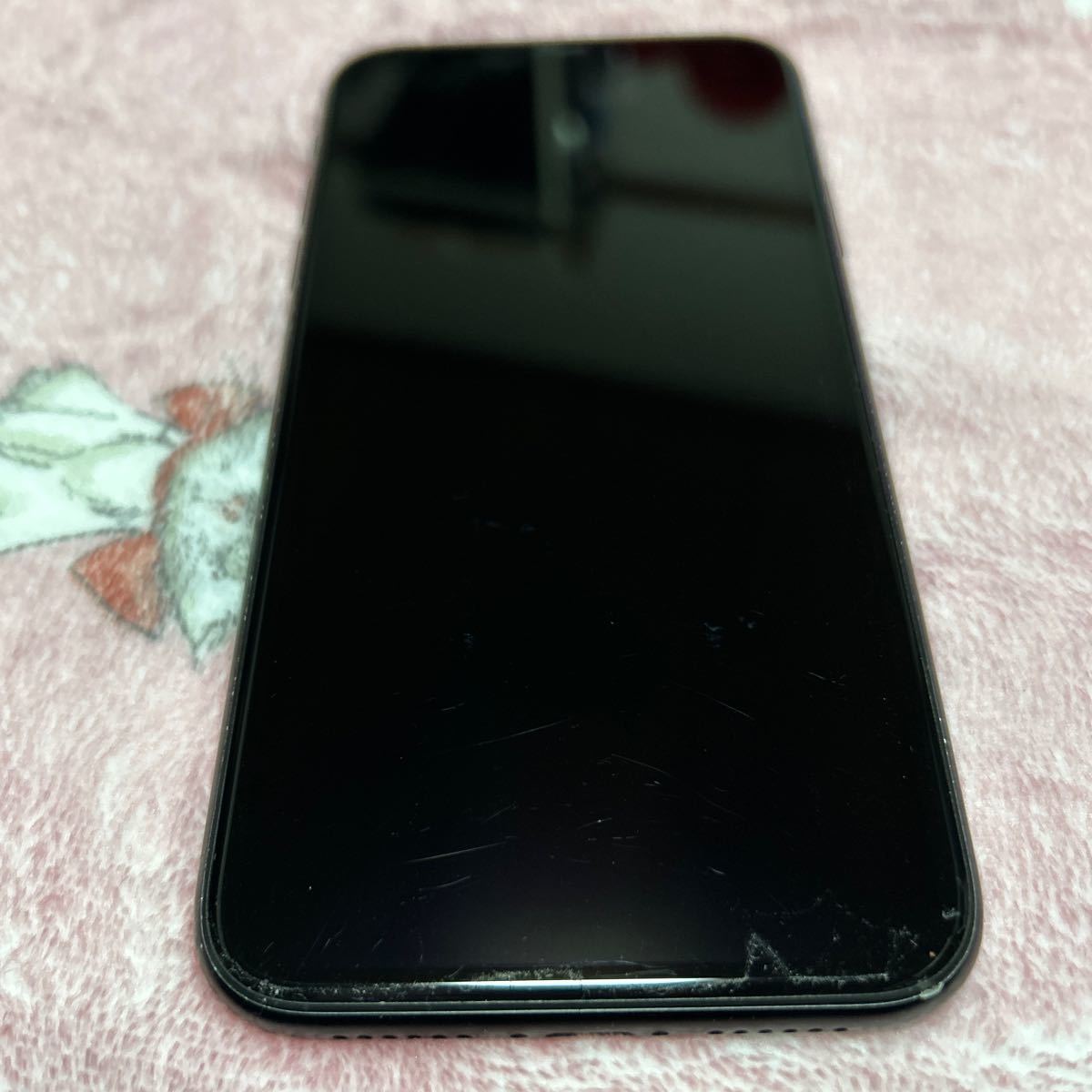 1円〜 SIMフリー iPhoneXR ブラック 64GB 判定○ 送料無料 バッテリー87%