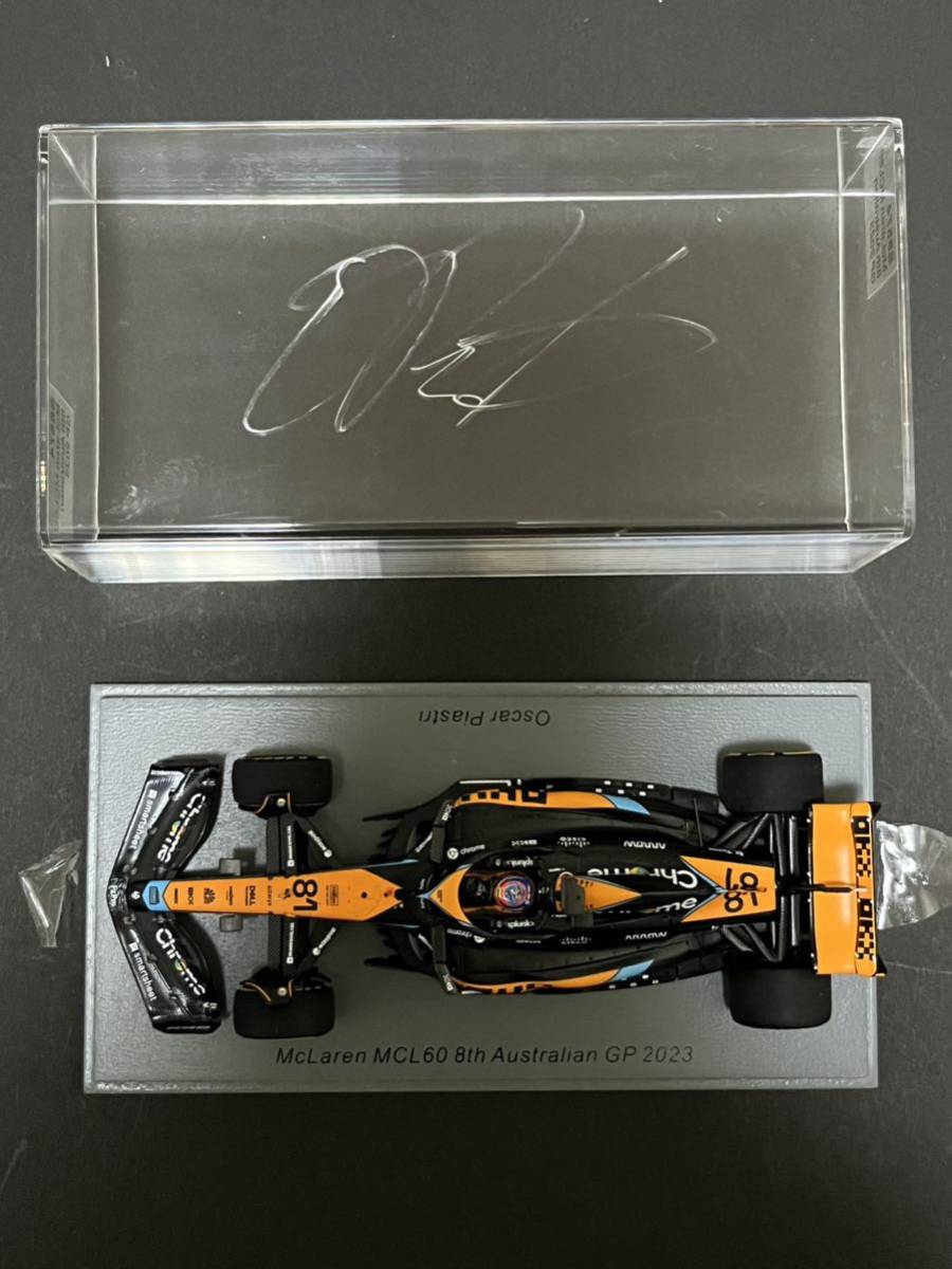 【お買い得，定番】 マクラーレン McLaren MCL 60 8th Australian GP O.ピアストリ 直筆サイン入り 地元初入賞モデル(レーシングカー)｜売買されたオークション情報、yahooの商品情報をアーカイブ公開 - オークファン レーシングカー