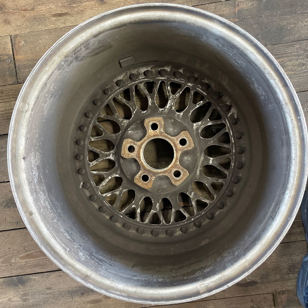 【新作】 ▼ BBS RS262 8J×17H2ET35 PCD114.3 ハブ径73mm OFF＋35 5穴 4本 225/45-17 現状品 中古品
