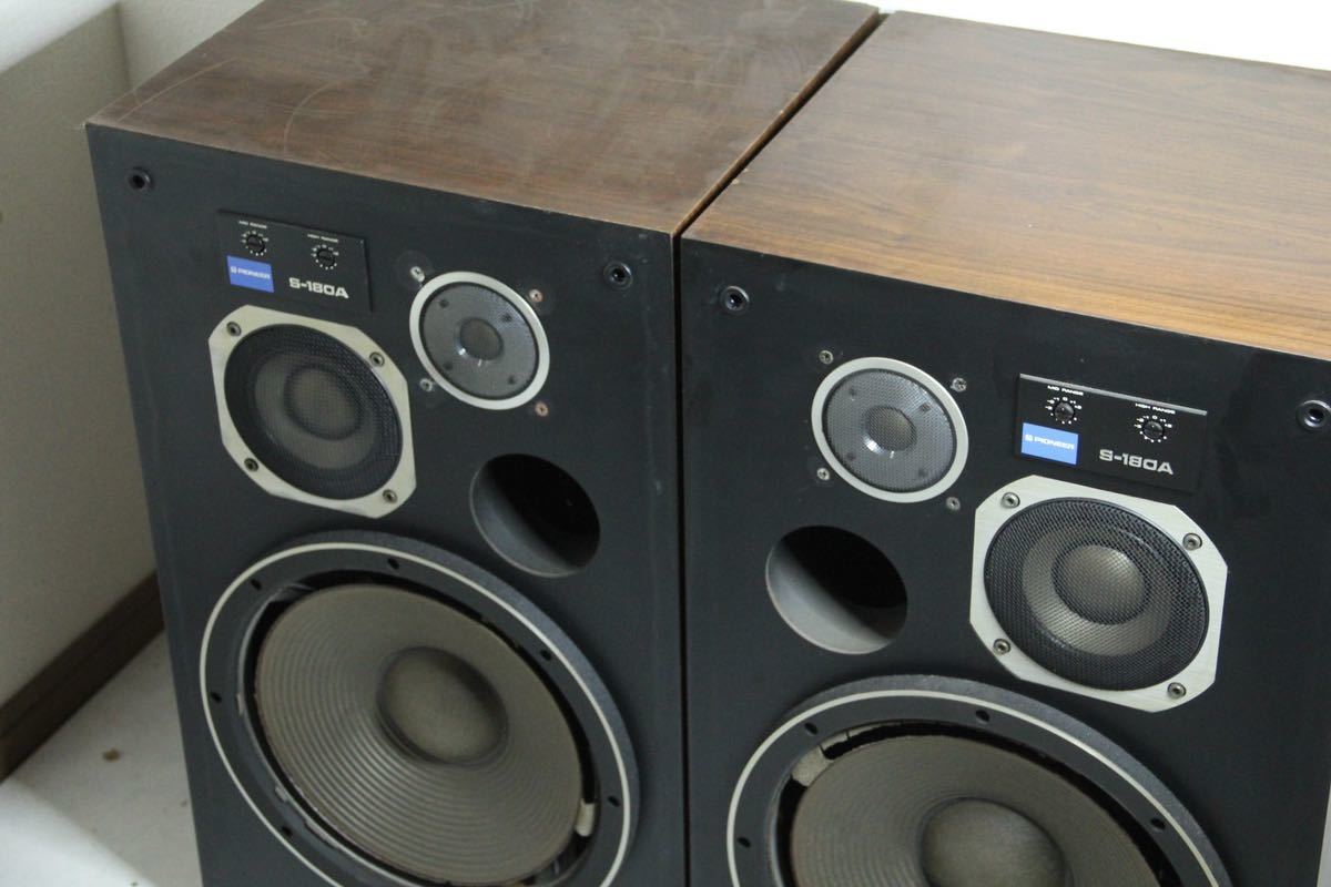 PIONEER パイオニア MODEL S-180A ペアスピーカー オーディオ 機器
