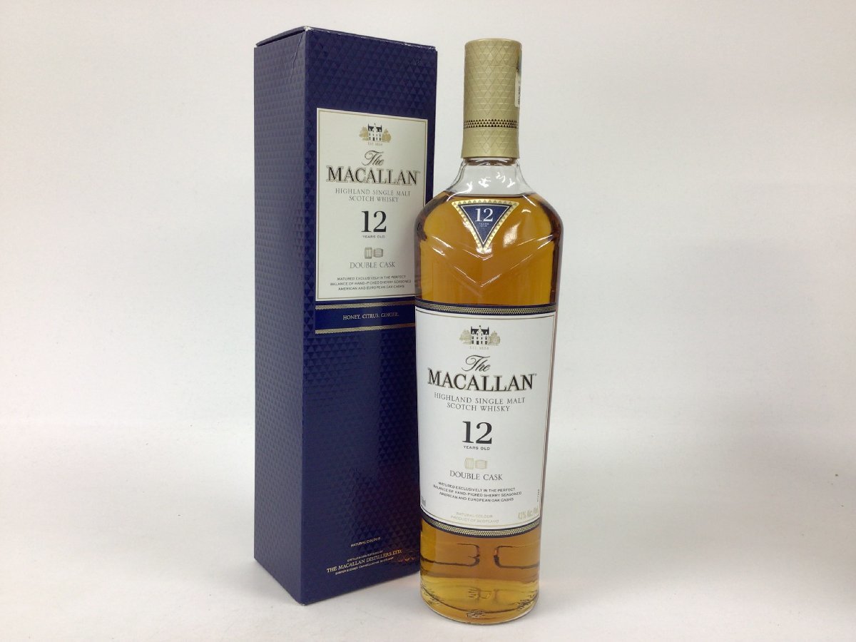 700ml マッカラン 12年 ダブルカスク ウイスキー 40% ザ・マッカラン 