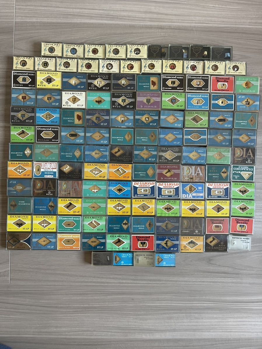 ⑧ 保管品 東京宝石 DIAMOND レコード針120点まとめ