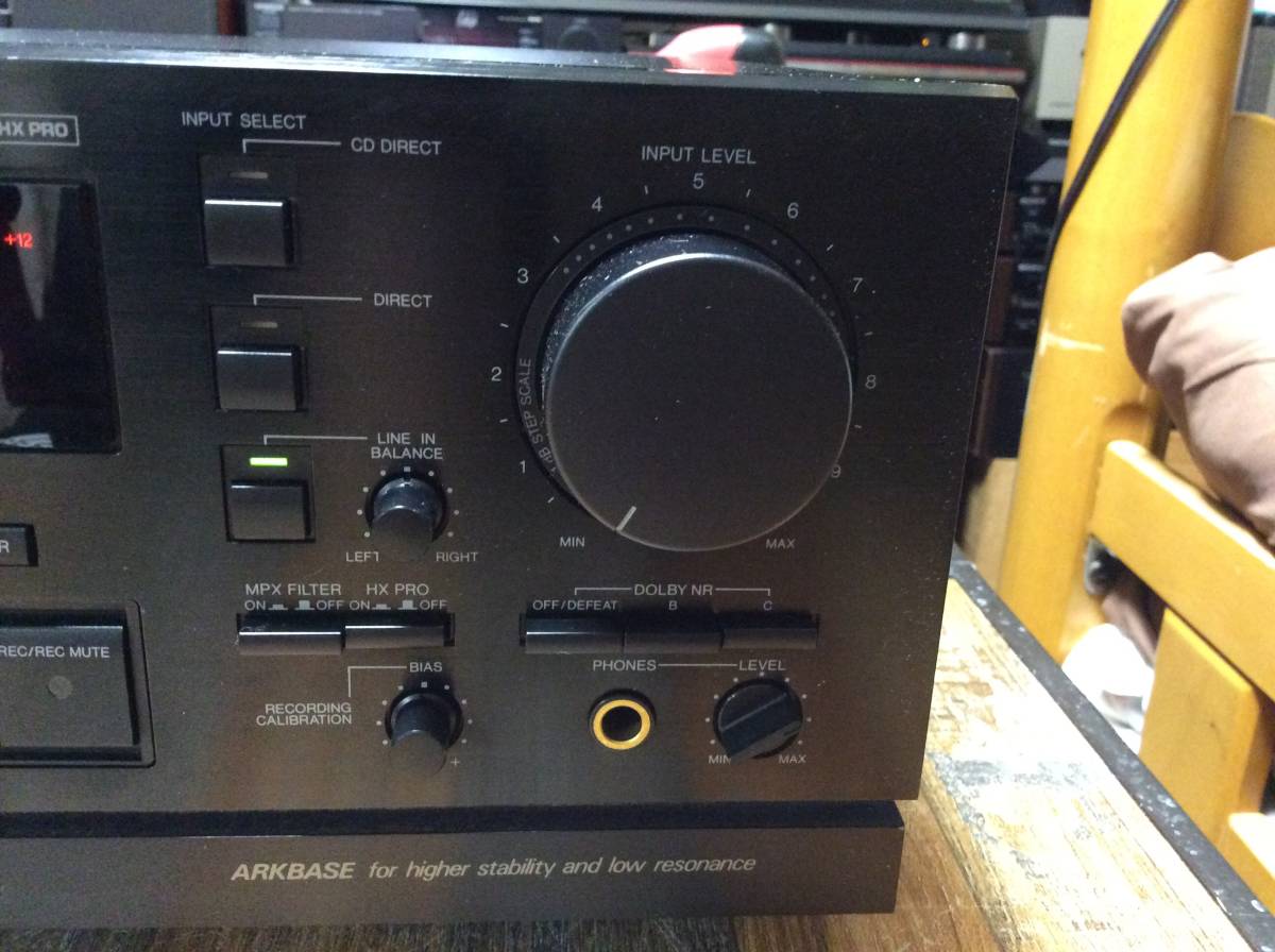 動作品 Victor TD-V731・取説付き オーディオ機器 カセットデッキ