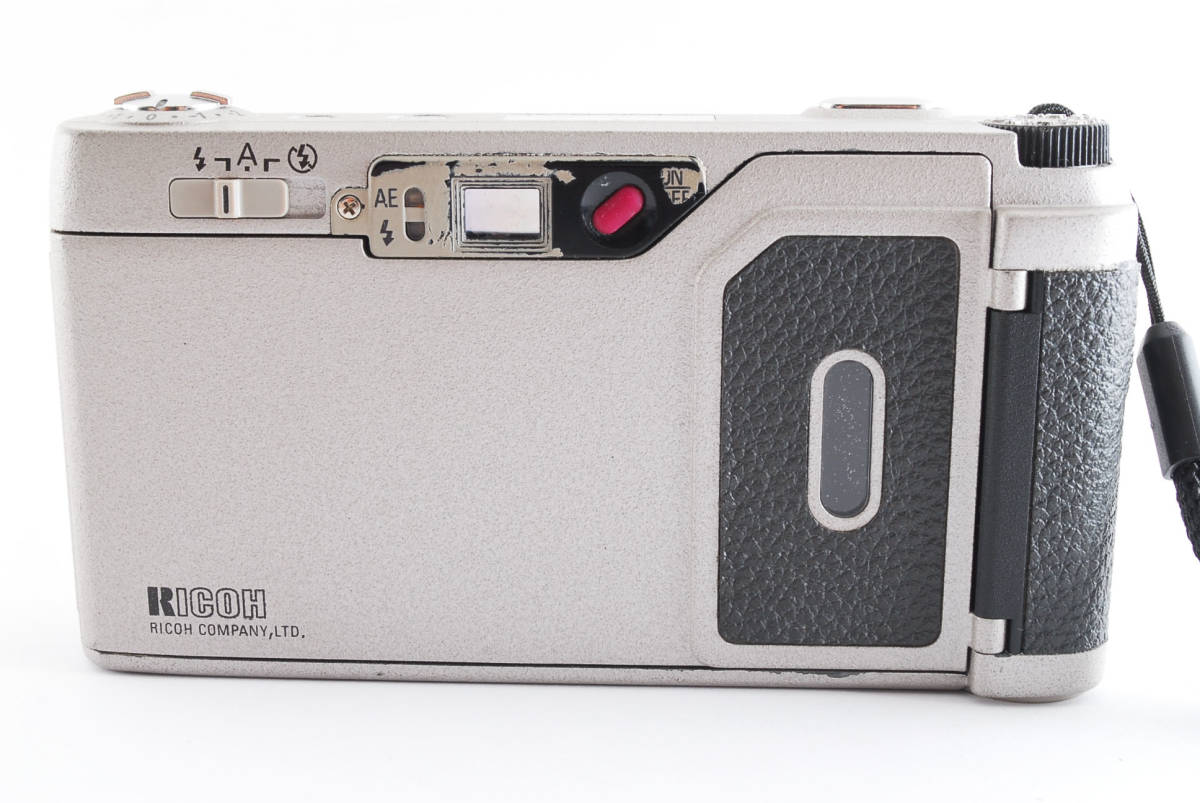 RICOH GR1 リコー コンパクトフィルムカメラ シルバー-在庫一掃大特価
