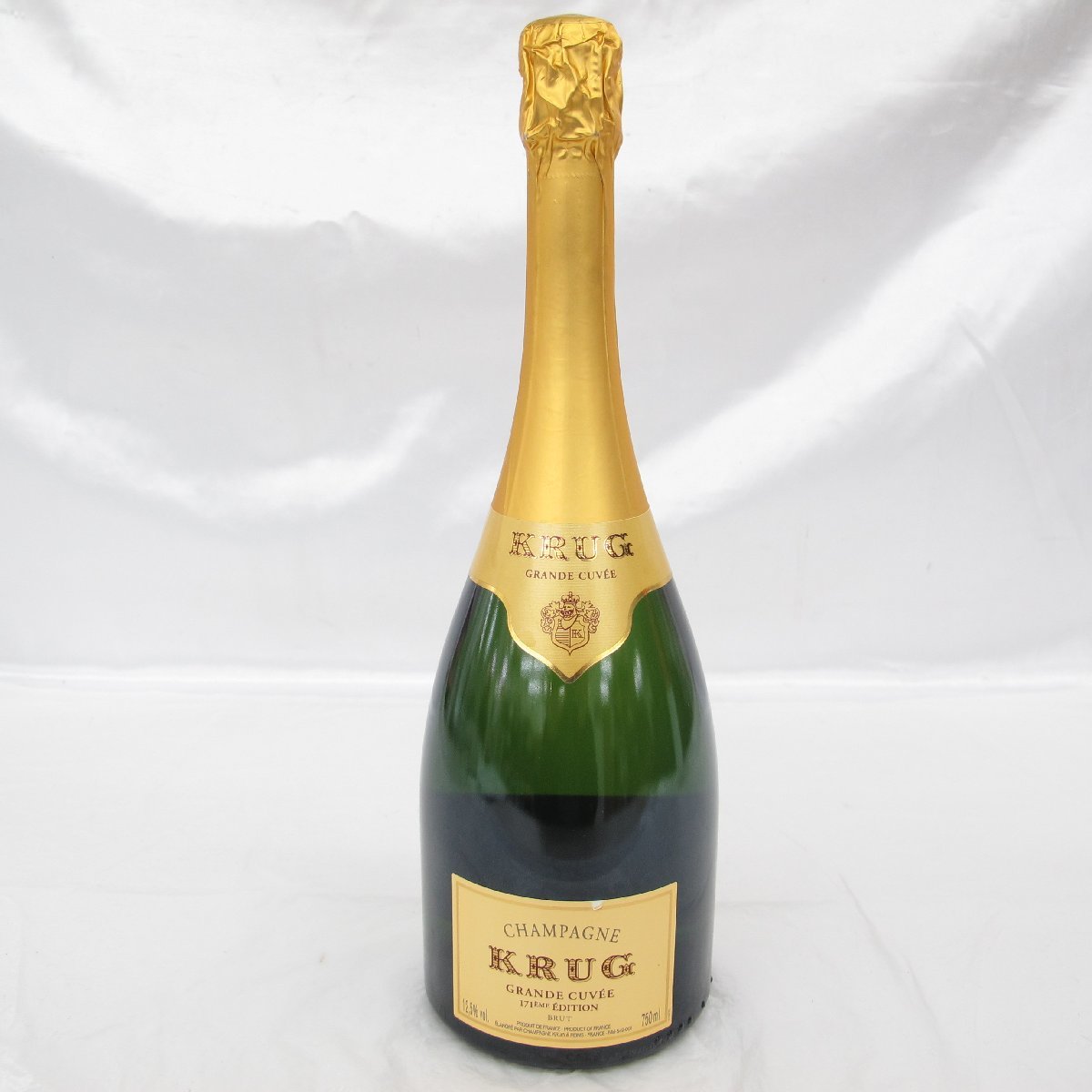 【未開栓】KRUG GRANDE CUVEE クリュッグ グランキュヴェ ブリュット シャンパン 750ml 12.5% 11446823 1209