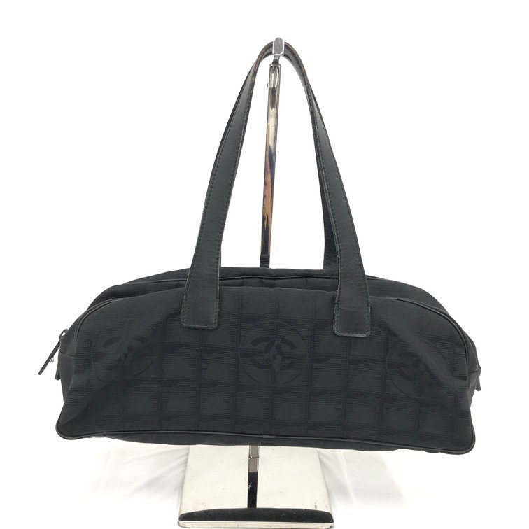 CHANEL シャネル ニュートラベルライン ミニボストン ブラック 7643133 